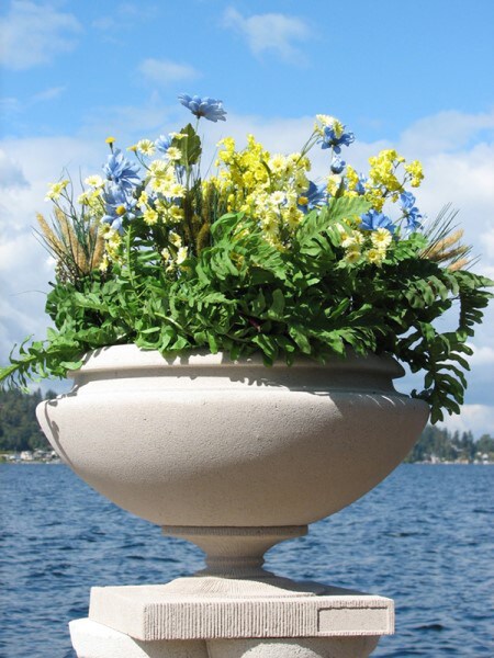 Cast Stone Planter for Sale - Outdoor Use - Oak Park Residence Vase